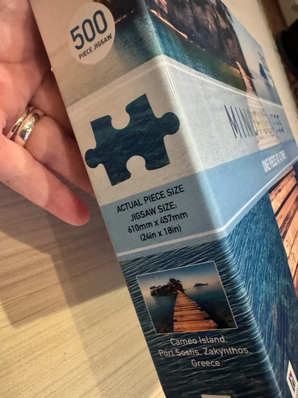 Set of 2 Beautiful and Relaxing Mindfulness 500 Piece Puzzles